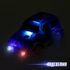 Машинка для гибкого трека Magic Tracks, с зацепами для петли, цвет синий - Фото 6