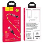 Кабель Hoco U90, Lightning - USB, магнитный разъем, только зарядка, 2 А, 1 м, красный - фото 51823544 Кабель Hoco U90, Lightning - USB, магнитный разъем, только зарядка, 2 А, 1 м, красный - фото 51823544