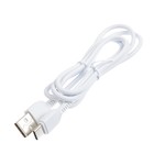 Кабель Hoco X20, Type-C - USB, 3 А, 1 м, PVC оплетка, белый - Фото 3