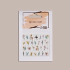 Слайдеры для ногтей «Нежный образ», разноцветные - Фото 3