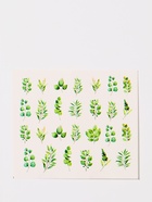 Слайдеры для ногтей «Листочки», зелёные - Фото 4