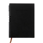 Ежедневник недатированный А5, 140 листов в клетку, с ручкой, обложка кожзам, МИКС 7345879