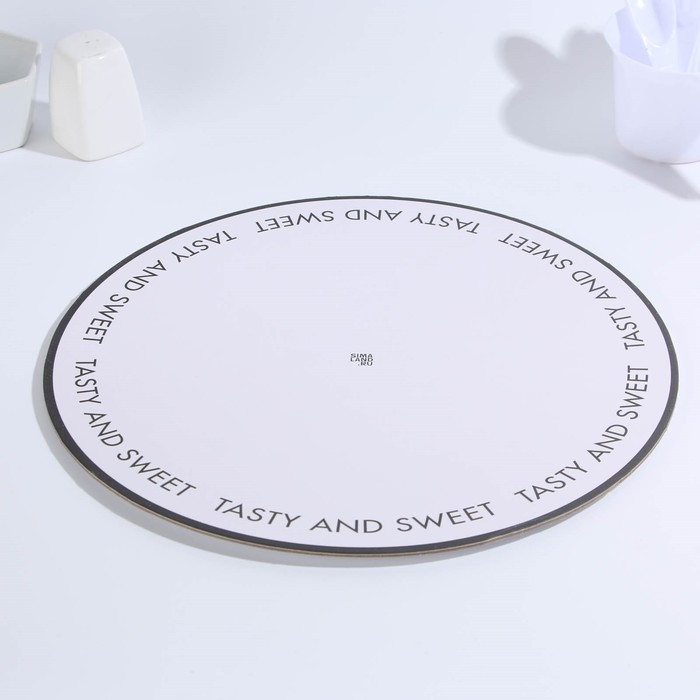Подложка под торт усиленная, кондитерская упаковка, «Стиль», 26 см, 2,5 мм - Фото 1