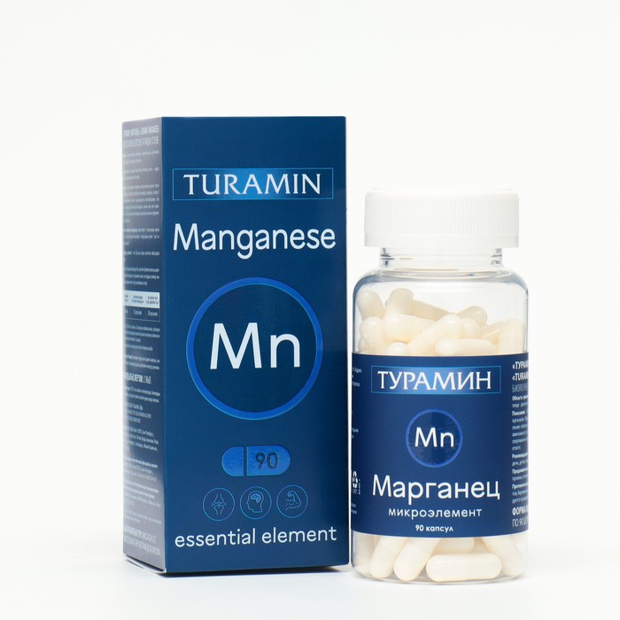 Марганец Турамин, 90 капсул по 0.2 г