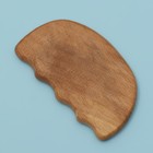 Массажёр Гуаша «Волна», 9 × 5,5 см, деревянный - фото 6536320