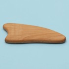 Массажёр Гуаша «Сердце», 11 × 5 см, деревянный - фото 6536325