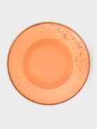 Тарелка для пасты Magistro «Церера», 400 мл, d=19.5 см, фарфор, оранжевая - Фото 2