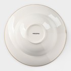 Тарелка фарфоровая для пасты Magistro «Церера», 400 мл, d=19,5 см, цвет оранжевый - Фото 4