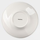 Тарелка фарфоровая для пасты Magistro «Церера», 160 мл, d=21 см, цвет оранжевый - Фото 4