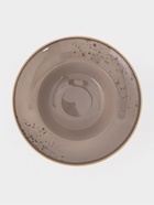 Тарелка для пасты Magistro «Церера», 400 мл, d=19.5 см, фарфор, коричневая - Фото 2