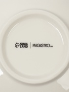 Тарелка для пасты Magistro «Церера», 400 мл, d=19.5 см, фарфор, коричневая - Фото 4