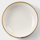 Тарелка глубокая Magistro «Церера», 700 мл, d=18.5 см, фарфор, голубая - Фото 2