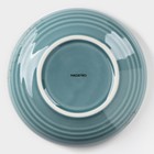 Тарелка глубокая Magistro «Церера», 700 мл, d=18.5 см, фарфор, голубая - Фото 4