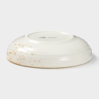 Тарелка глубокая Magistro «Церера», 700 мл, d=18.5 см, фарфор, белая - Фото 5