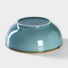 Салатник Magistro «Церера», 1.1 л, 18.5×7.5 см, фарфор, голубой - Фото 3