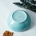 Салатник Magistro «Церера», 1.1 л, 18.5×7.5 см, фарфор, голубой - Фото 8