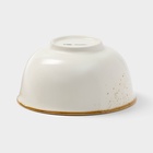 Салатник Magistro «Церера», 650 мл, 15×7.5 см, фарфор, белый - Фото 3