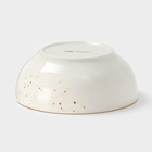 Салатник Magistro «Церера», 1.1 л, 18.5×7.5 см, фарфор, белый - Фото 3