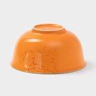 Салатник Magistro «Церера», 650 мл, d=15 см, фарфор, оранжевый - Фото 6