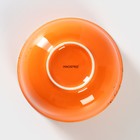 Салатник фарфоровый Magistro «Церера», 650 мл, d=15 см, цвет оранжевый - Фото 4