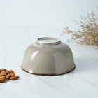 Салатник Magistro «Церера», 650 мл, 15×7.5 см, фарфор, коричневый - Фото 9