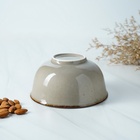 Салатник Magistro «Церера», 650 мл, 15×7.5 см, фарфор, коричневый - Фото 15