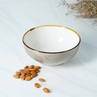 Салатник Magistro «Церера», 1.1 л, 18.5×7.5 см, фарфор, коричневый - Фото 5