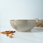 Салатник Magistro «Церера», 1.1 л, 18.5×7.5 см, фарфор, коричневый - Фото 7