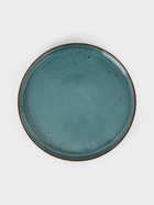 Тарелка с бортиком Magistro «Церера», d=25.5 см, фарфор, голубая - Фото 1