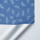 Штора рулонная «Пёрышки», блэкаут, 90×180 см, голубая - Фото 2