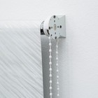 Штора рулонная «Мгла», блэкаут, 90×180 см, цвет серый 6904552