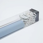 Штора рулонная «Нега», блэкаут, 120×180 см (с учётом креплений 3,5 см), цвет серо-голубой - Фото 6