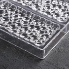 Форма для шоколада KONFINETTA «Воздушный», пластик, 3 ячейки, 27.5×17.5×2.5 см, ячейка 15.3×7.5×0.8 см, прозрачная - Фото 11