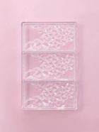 Форма для шоколада KONFINETTA «Иней», пластик, 27.5×17.5×2.5 см, 3 ячейки 15.3×7.5×0.8 см, прозрачная - Фото 3