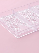 Форма для шоколада KONFINETTA «Иней», пластик, 27.5×17.5×2.5 см, 3 ячейки 15.3×7.5×0.8 см, прозрачная - Фото 5