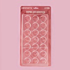 Форма для конфет и шоколада KONFINETTA «Тоффи. Круг», 27.5×17.5×2.5 см, 21 ячейка 2.5×1.5 см, пластик, прозрачная 7129786