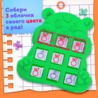 Настольная игра для детей на логику «Крестики-нолики. Мишка», цвет МИКС, 2 игрока, 5+ - Фото 2