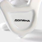 Подставка под зубочистки Доляна «Зайка», 5,5×5×9 см, цвет белый - Фото 6
