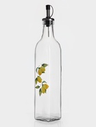 Бутылка для соусов и масла Доляна «Лимоны», 500 мл, 6×29 см, стекло, прозрачная - Фото 2