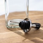 Бутылка стеклянная для соусов и масла Доляна «Тропики», 500 мл, 6×29 см - Фото 4