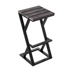 Барный табурет "ЛОФТ", Эбеновое дерево - фото 24678057