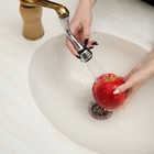 Аэратор ZEIN, регулировка потока, на гибком шланге, 140 мм, универсальный, пластик - Фото 11