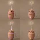 Увлажнитель воздуха Luazon HM-2, ультразвуковой, 400 мл, 2 Вт, портативный, серый - фото 51434118