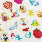 Адвент-календарь с татуировками детскими 18 шт. «Рапунцель, Ариель, Золушка» Принцессы Disney - фото 6536909