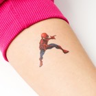 Адвент-календарь с татуировками детскими 18 шт. «Человек паук» MARVEL - фото 6536928