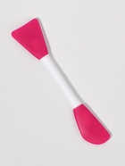 Кисть для масок, двусторонняя, силиконовая, 14.8 см, цвет розовый - Фото 1