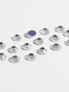 Стразы термоклеевые «Круг», стеклянные, d=4.8 мм, 100 шт., цвет серебряный - Фото 3