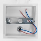 Бра "Человечек" E27 40Вт белый 14х14х17 см - фото 21479102