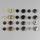 Кнопки установочные, Альфа (S-образные), d=12.5 мм, 120 шт., с установщиком, в органайзере, разноцветные - Фото 3