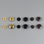 Кнопки установочные, Альфа (S-образные), d=12.5 мм, 120 шт., с установщиком, в органайзере, разноцветные - Фото 4